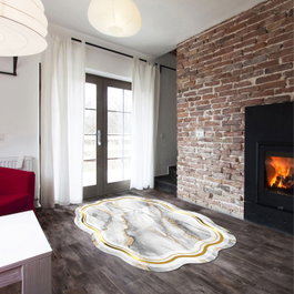 Conceptum Alfombra Plateada 100 x 160 cm